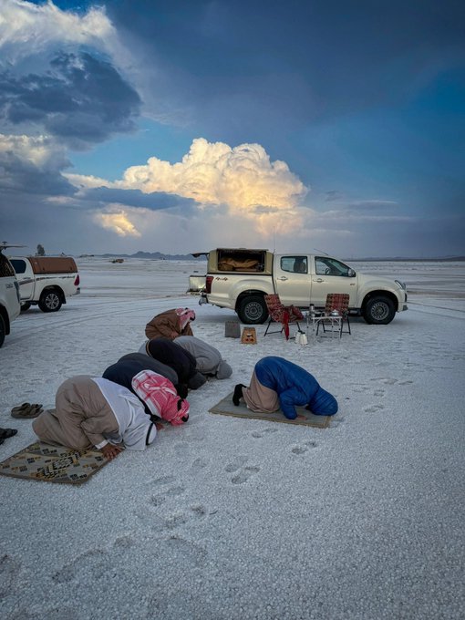 Grandinata nel deserto di Hail